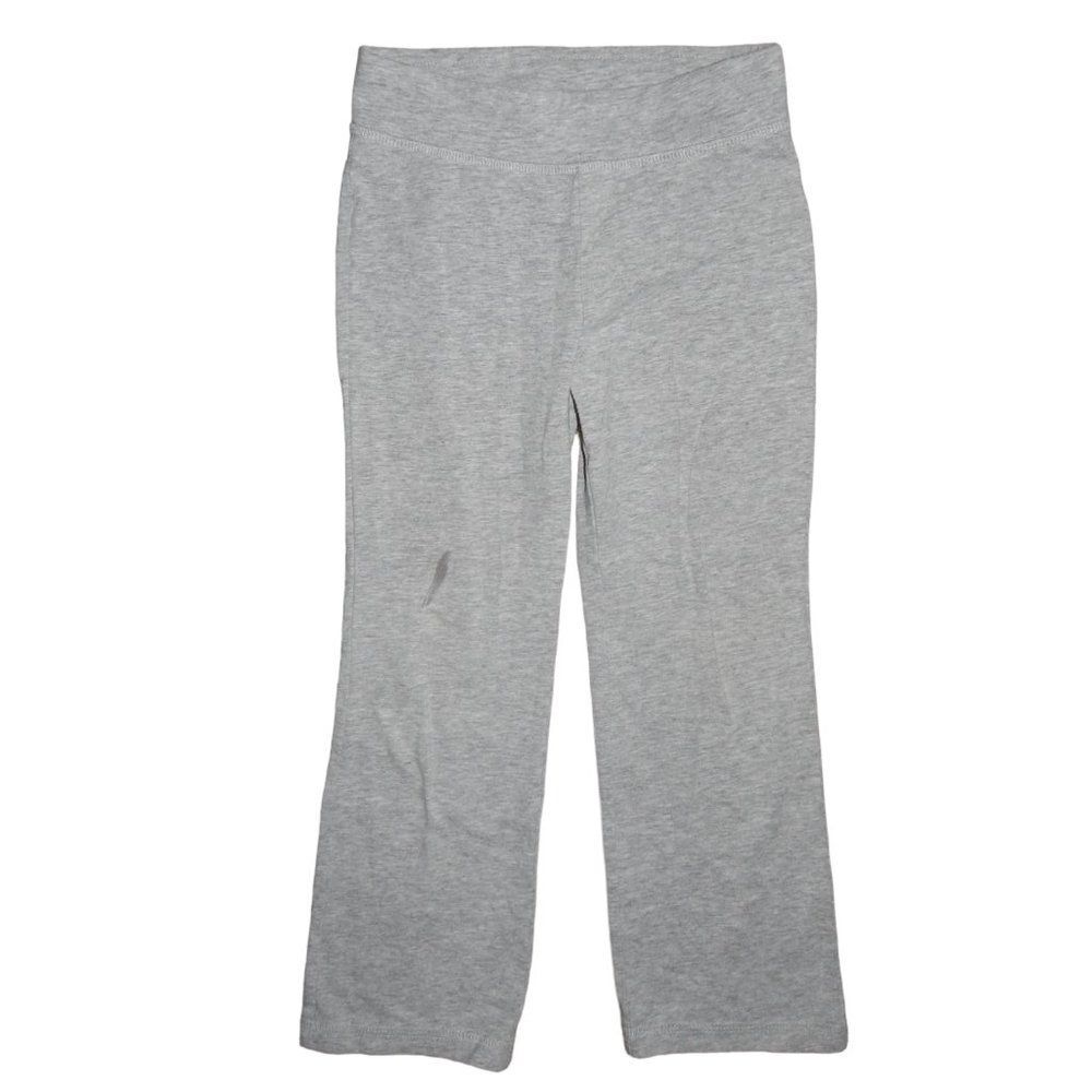 Okie Dokie Girls 5T Gray Flare Leg Yoga Pants Stretchy Cotton Blend